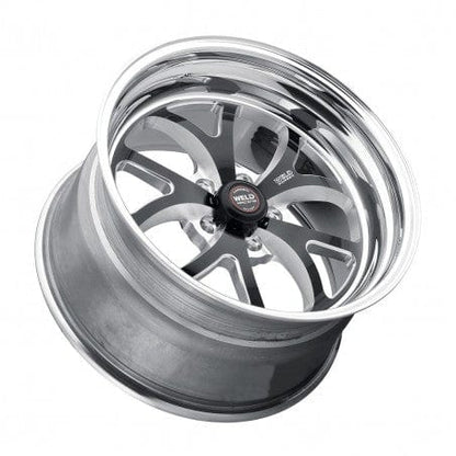 Weld 76MB7090A68A S76 Wheel 17x9 5x4.5 ET46 BS6.8 Black Center - Polished Shell