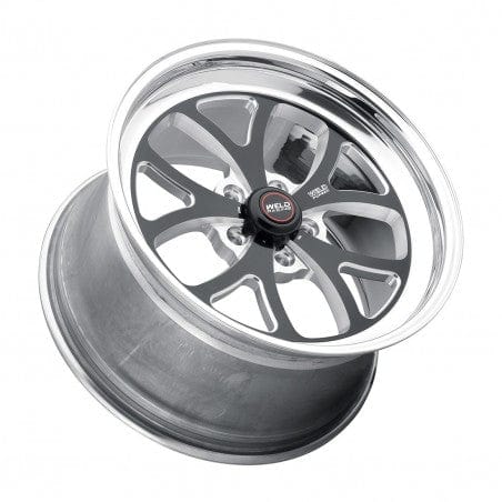 Weld 76HB7050B22A S76 Wheel 17x5 5x4.75 ET-20 BS2.2 Black Center - Polished Shell