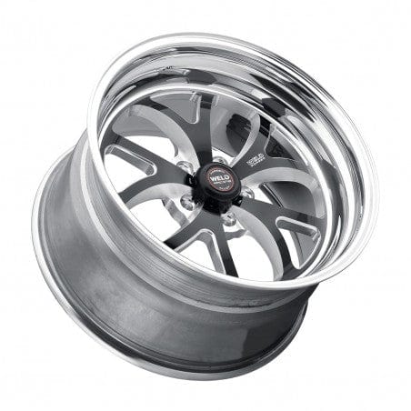 Weld 76MB-510N75C S76 Wheel 15x10 5x120 ET51 BS7.5 Black Center - Polished Shell