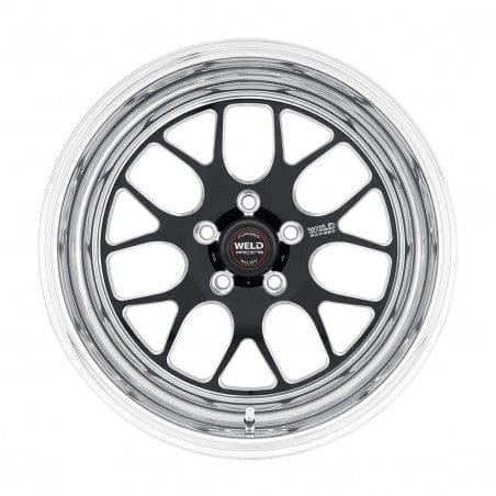 Weld 77HB7105A67A S77 Wheel 17x10.5 5x4.5 ET24 BS6.7 Black Center - Polished Shell