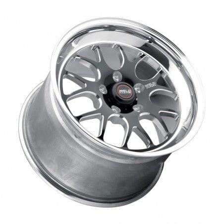 Weld 77MB-509A55A S77 Wheel 15x9 5x4.5 ET13 BS5.5 Black Center - Polished Shell