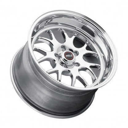 Weld 77LP7080A55A S77 Wheel 17x8 5x4.5 ET25 BS5.5 Polished Center - Polished Shell