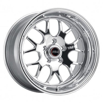 Weld 77HP7050A22A S77 Wheel 17x5 5x4.5 ET-20 BS2.2 Polished Center - Polished Shell