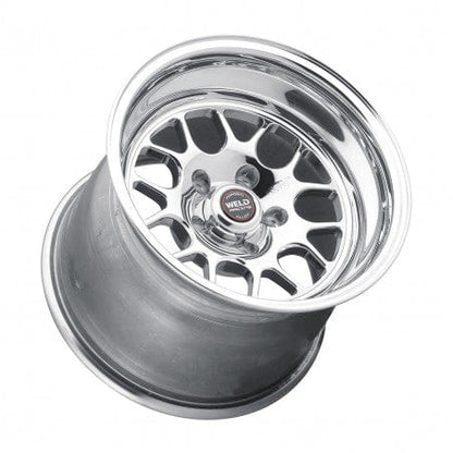 Weld 77MP-504B15A S77 Wheel 15x4 5x4.75 ET-25 BS1.5 Polished Center - Polished Shell