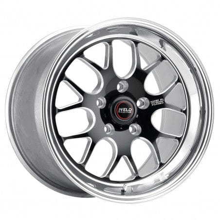 Weld 77MB-510N75C S77 Wheel 15x10 5x120 ET51 BS7.5 Black Center - Polished Shell