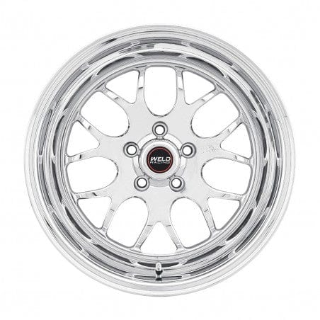 Weld 77LP7080B45A S77 Wheel 17x8 5x4.75 ET0 BS4.5 Polished Center - Polished Shell