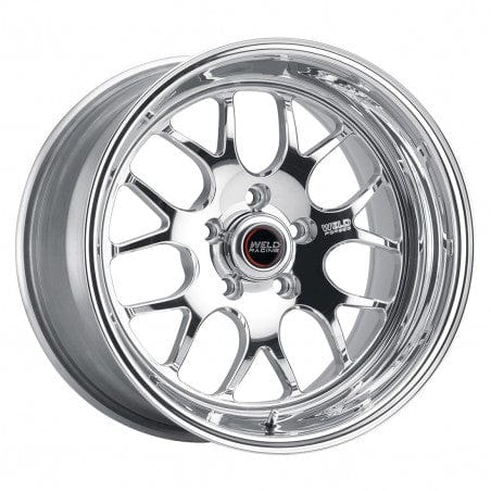 Weld 77LP7080A55A S77 Wheel 17x8 5x4.5 ET25 BS5.5 Polished Center - Polished Shell