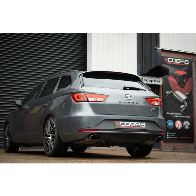 Cobra Exhaust Seat Leon Cupra ST 280/290 Estate (14-18) Resonator Delete Performance Exhaust