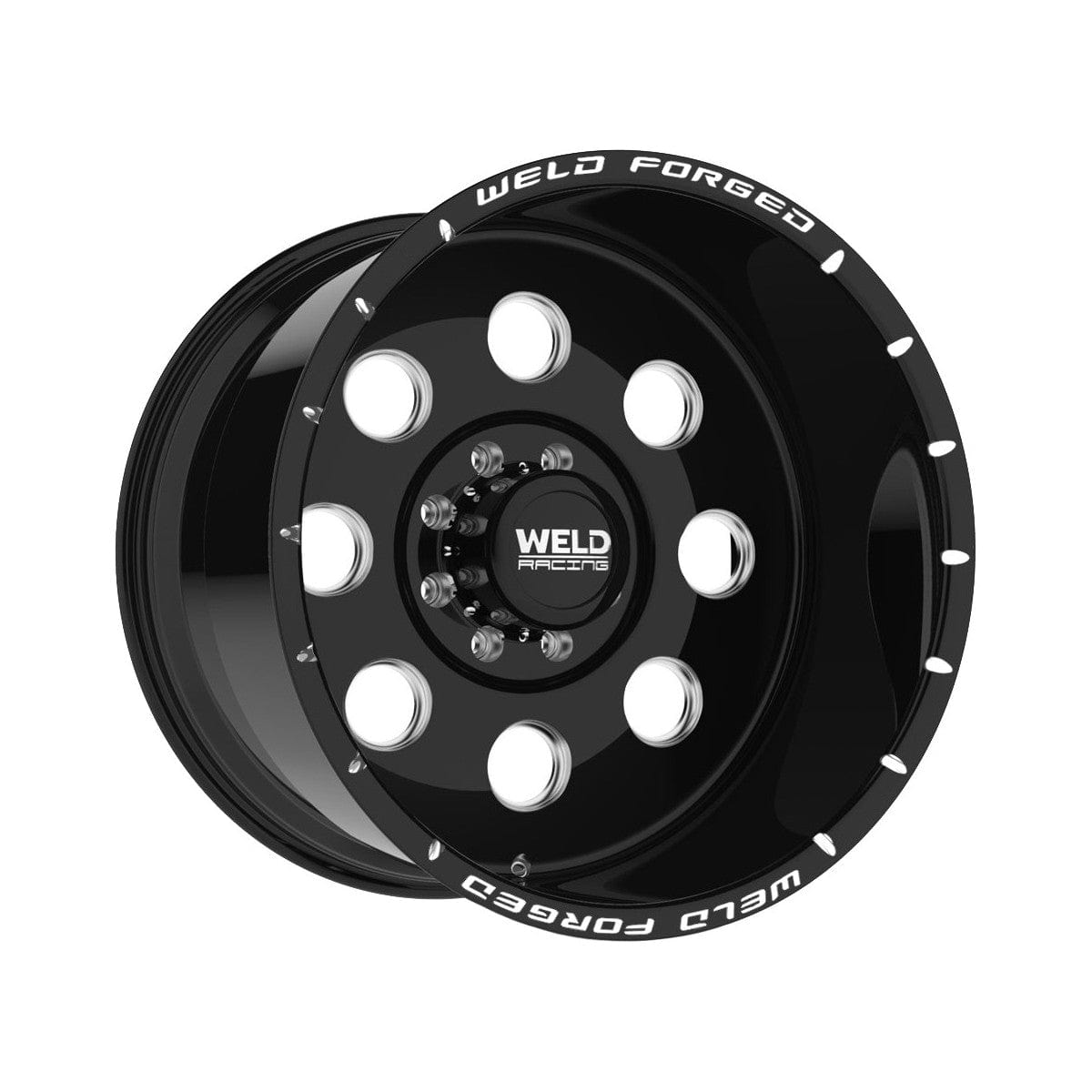 Weld W70622017BCA Super Single Iii Xt Wheel 22x12 8x170 ET-51 BS4.5 Gloss Black &amp; Contrast Cut