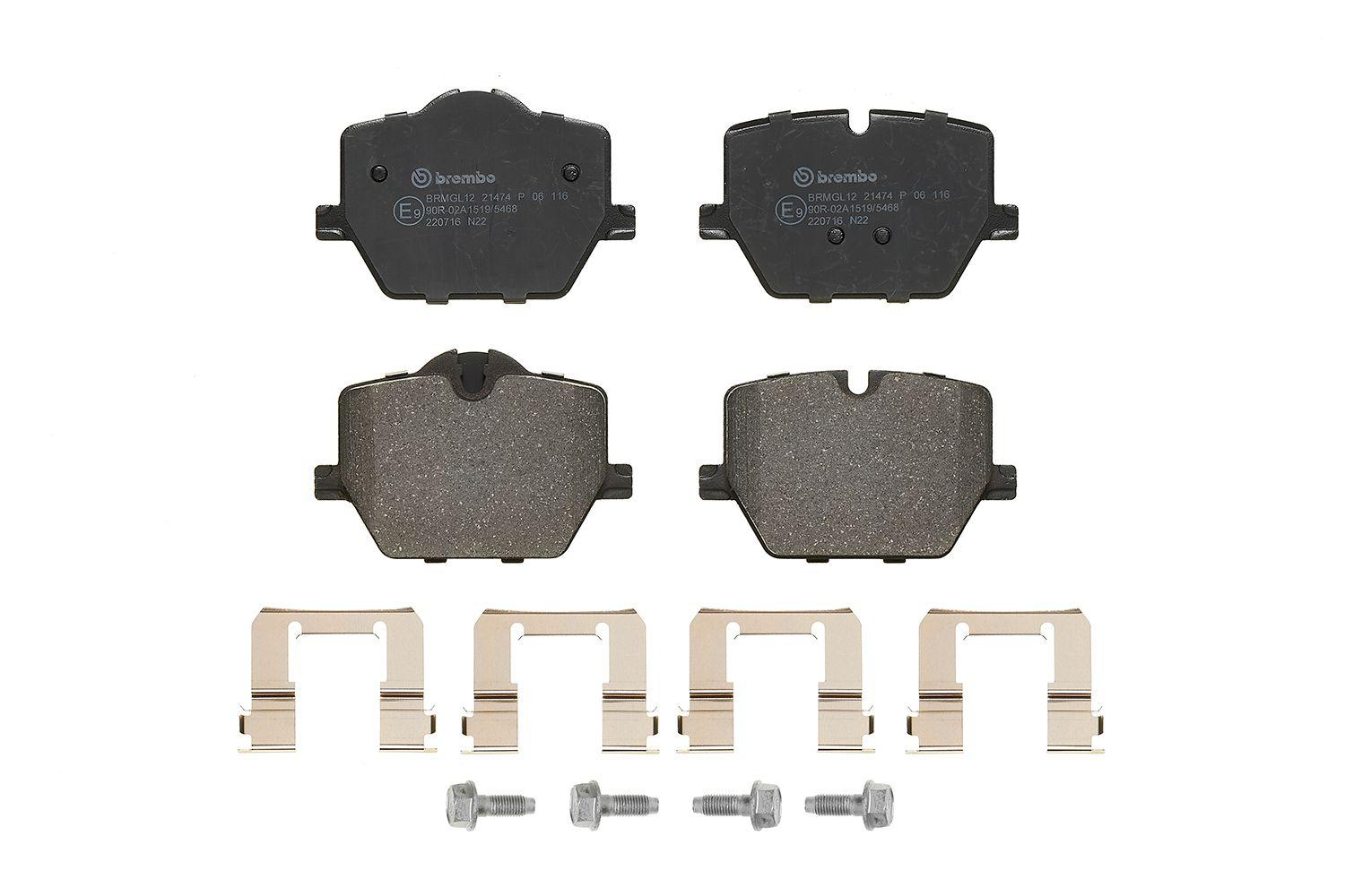 Brembo P 06 116 Brake Pad Set